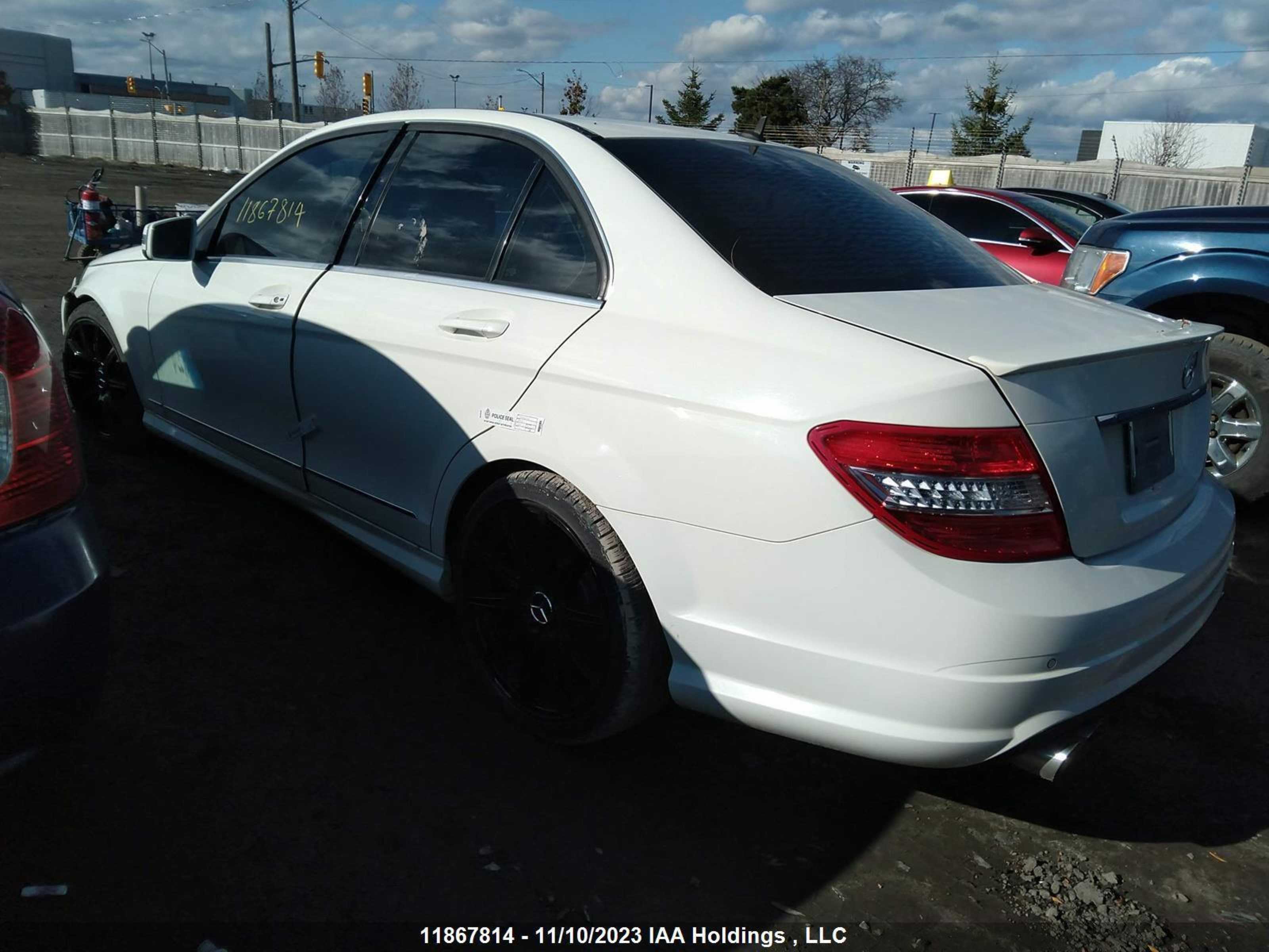 Photo 2 VIN: WDDGF8BB5BA526511 - MERCEDES-BENZ C-KLASSE 