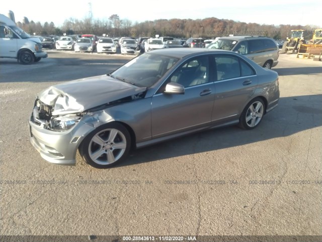 Photo 1 VIN: WDDGF8BB5BF543134 - MERCEDES-BENZ C-CLASS 