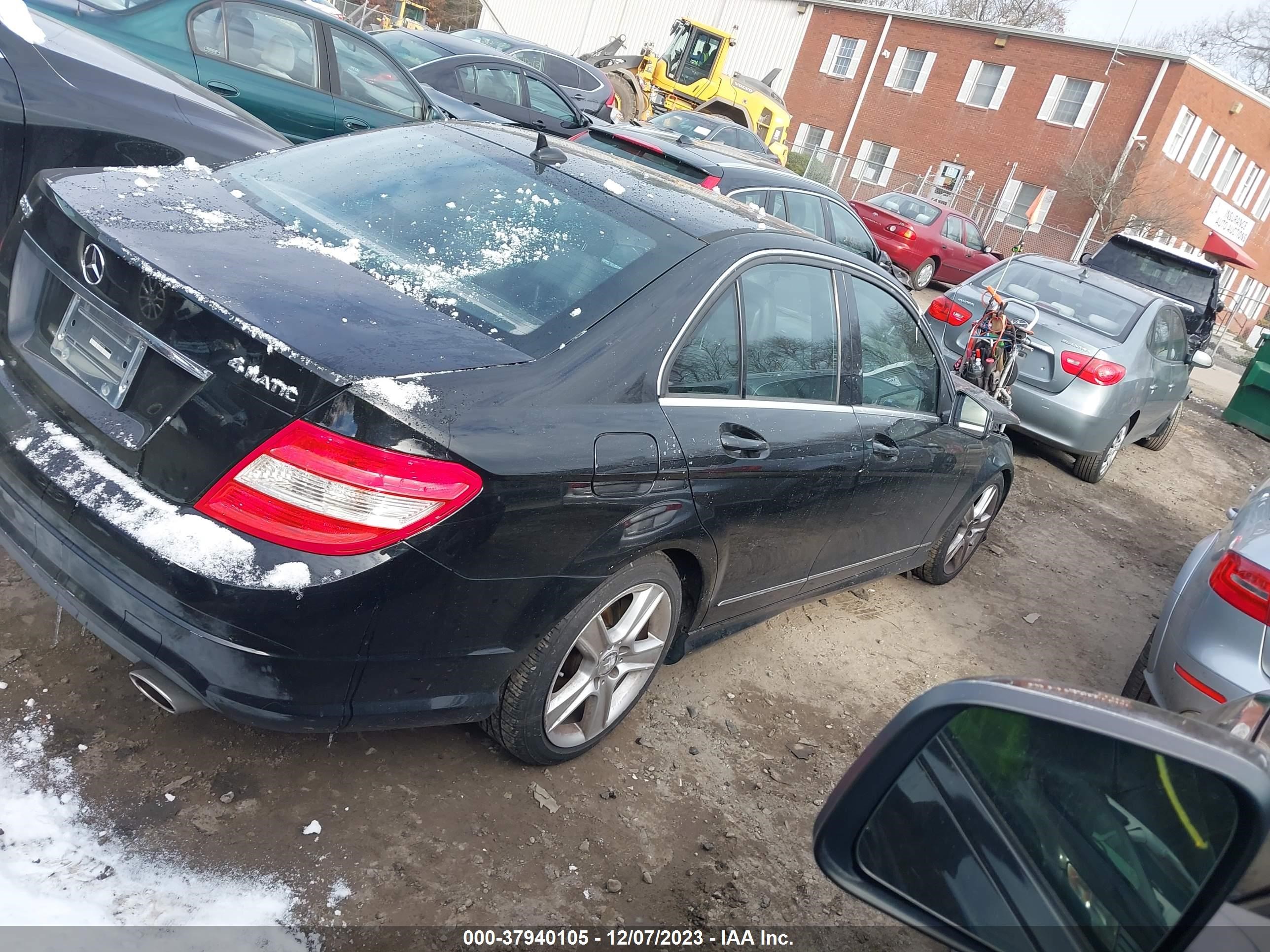 Photo 3 VIN: WDDGF8BB5BR169056 - MERCEDES-BENZ C-KLASSE 