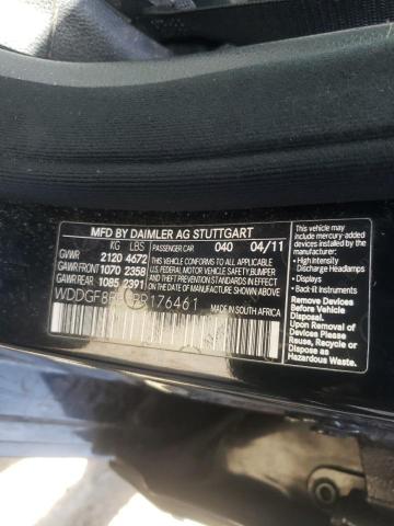 Photo 11 VIN: WDDGF8BB5BR176461 - MERCEDES-BENZ C 300 4MAT 