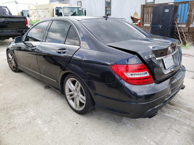 Photo 2 VIN: WDDGF8BB5CA687927 - MERCEDES-BENZ C 300 4MAT 