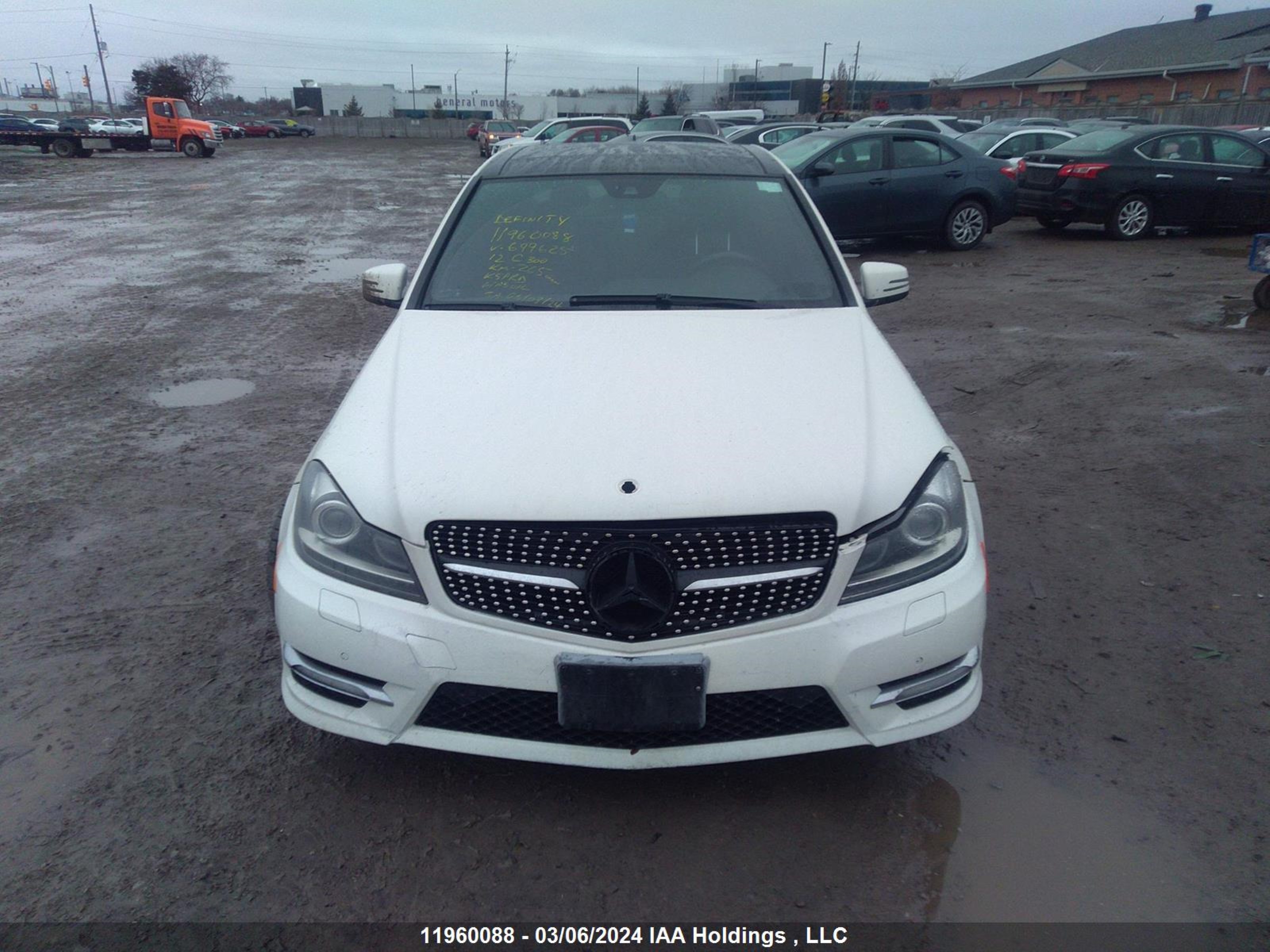 Photo 11 VIN: WDDGF8BB5CA699625 - MERCEDES-BENZ C-KLASSE 