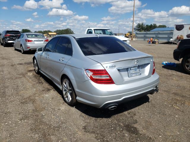 Photo 2 VIN: WDDGF8BB5CA711367 - MERCEDES-BENZ C 300 4MAT 