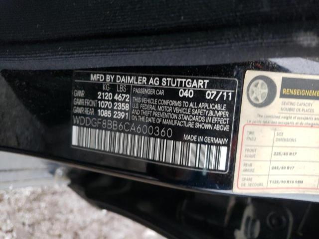 Photo 9 VIN: WDDGF8BB6CA600360 - MERCEDES-BENZ C 300 4MAT 