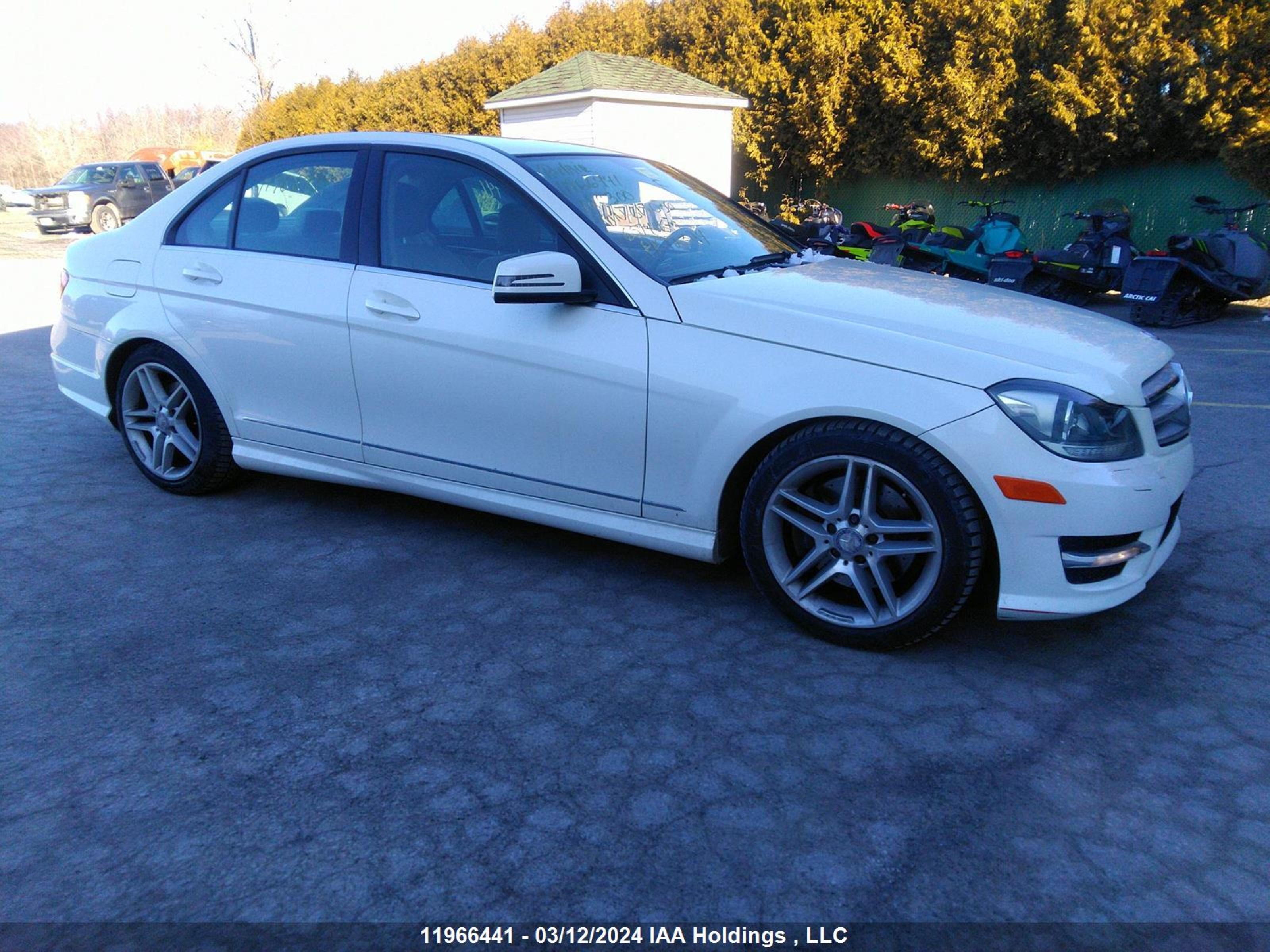 Photo 13 VIN: WDDGF8BB6CA613030 - MERCEDES-BENZ C-KLASSE 