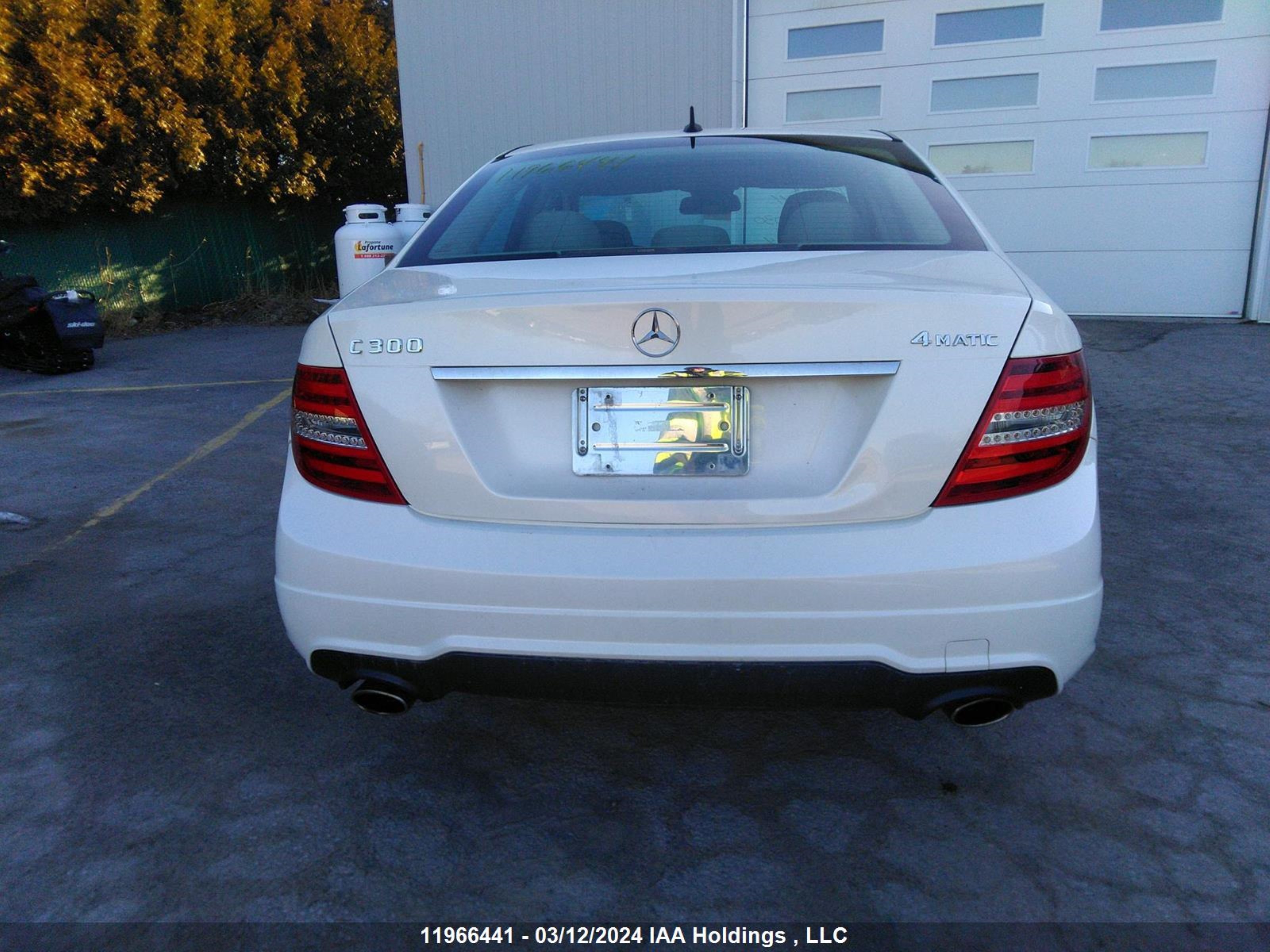 Photo 16 VIN: WDDGF8BB6CA613030 - MERCEDES-BENZ C-KLASSE 