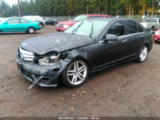 Photo 1 VIN: WDDGF8BB6CA705125 - MERCEDES-BENZ C-CLASS 