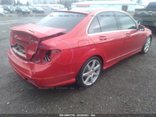 Photo 3 VIN: WDDGF8BB6CF872412 - MERCEDES-BENZ C-CLASS 