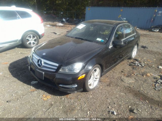 Photo 1 VIN: WDDGF8BB6CR211137 - MERCEDES-BENZ C-CLASS 