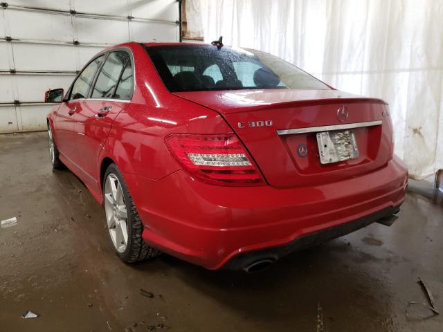 Photo 2 VIN: WDDGF8BB6CR224888 - MERCEDES-BENZ C 300 4MAT 