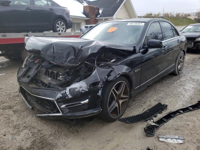 Photo 1 VIN: WDDGF8BB6CR228083 - MERCEDES-BENZ C 300 4MAT 