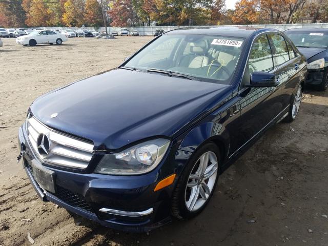 Photo 1 VIN: WDDGF8BB6CR232568 - MERCEDES-BENZ C 300 4MAT 