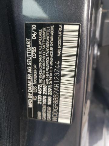 Photo 11 VIN: WDDGF8BB7AR123744 - MERCEDES-BENZ C 300 4MAT 