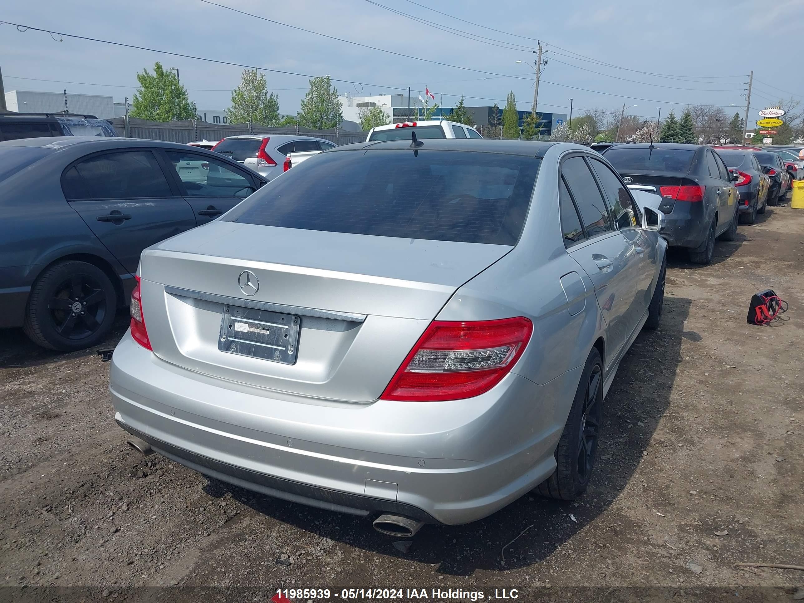 Photo 3 VIN: WDDGF8BB7BA516823 - MERCEDES-BENZ C-KLASSE 