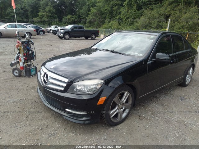 Photo 1 VIN: WDDGF8BB7BR142943 - MERCEDES-BENZ C-CLASS 