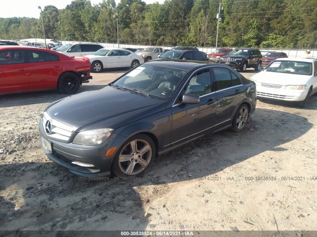 Photo 1 VIN: WDDGF8BB7BR156776 - MERCEDES-BENZ C-CLASS 