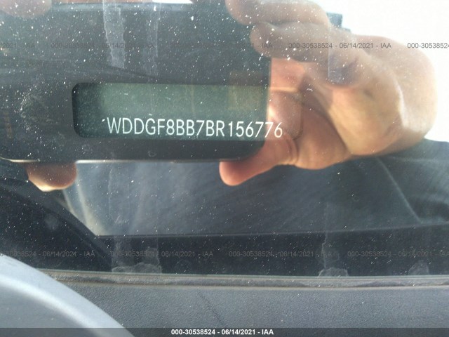 Photo 8 VIN: WDDGF8BB7BR156776 - MERCEDES-BENZ C-CLASS 