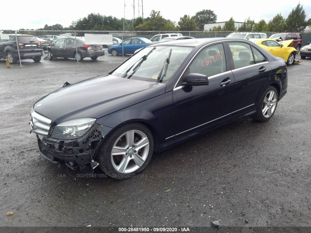 Photo 1 VIN: WDDGF8BB7BR162786 - MERCEDES-BENZ C-CLASS 