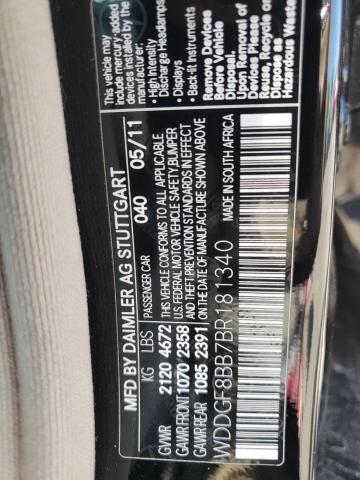 Photo 9 VIN: WDDGF8BB7BR181340 - MERCEDES-BENZ C 300 4MAT 