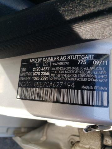 Photo 9 VIN: WDDGF8BB7CA627194 - MERCEDES-BENZ C 300 4MAT 