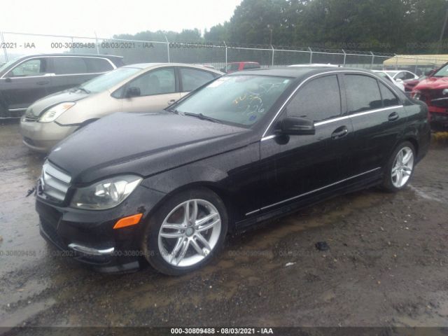 Photo 1 VIN: WDDGF8BB7CR198690 - MERCEDES-BENZ C-CLASS 