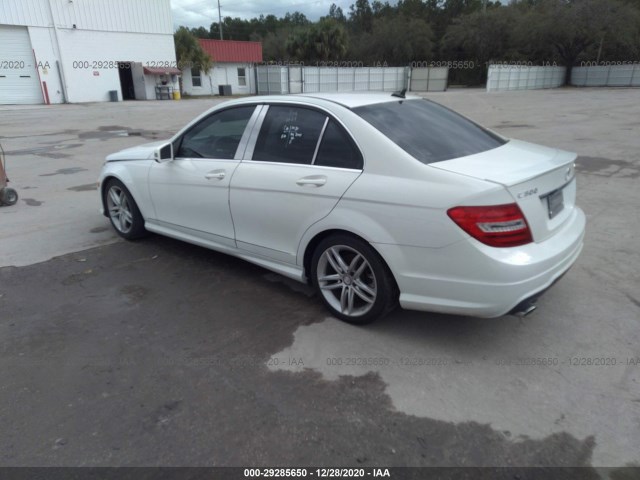 Photo 2 VIN: WDDGF8BB7CR199192 - MERCEDES-BENZ C-CLASS 