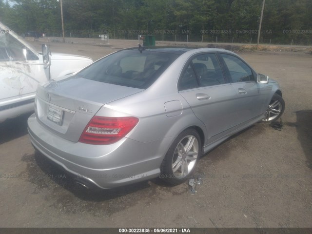 Photo 3 VIN: WDDGF8BB7CR209624 - MERCEDES-BENZ C-CLASS 