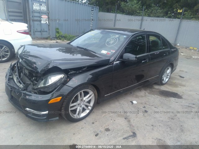 Photo 1 VIN: WDDGF8BB7CR212085 - MERCEDES-BENZ C-CLASS 