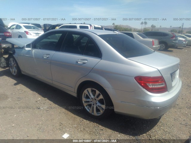 Photo 2 VIN: WDDGF8BB7CR232885 - MERCEDES-BENZ C-CLASS 