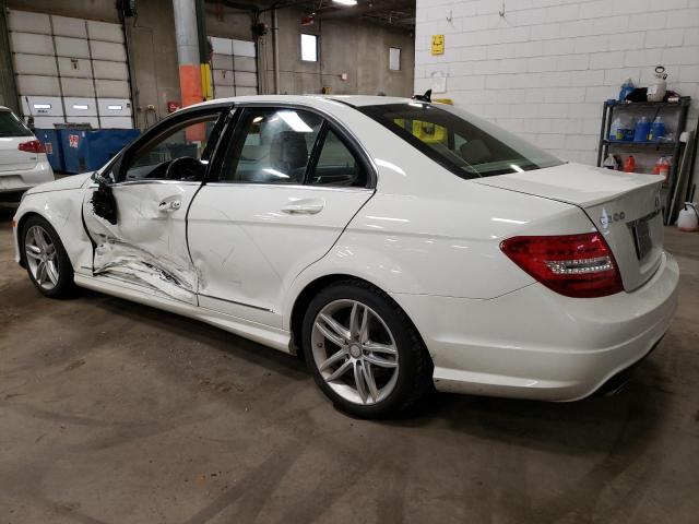 Photo 1 VIN: WDDGF8BB7CR237181 - MERCEDES-BENZ C-CLASS 