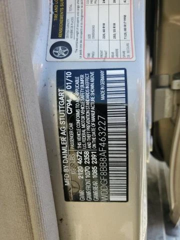 Photo 12 VIN: WDDGF8BB8AF463227 - MERCEDES-BENZ C 300 4MAT 