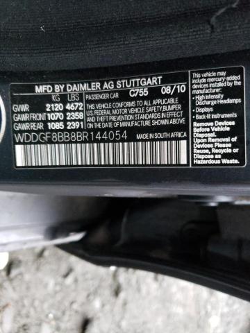 Photo 9 VIN: WDDGF8BB8BR144054 - MERCEDES-BENZ C 300 4MAT 