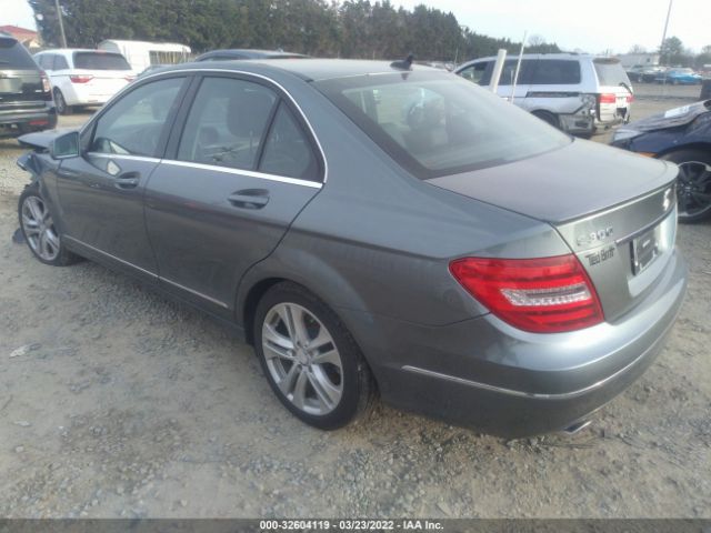 Photo 2 VIN: WDDGF8BB8CA621968 - MERCEDES-BENZ C-CLASS 