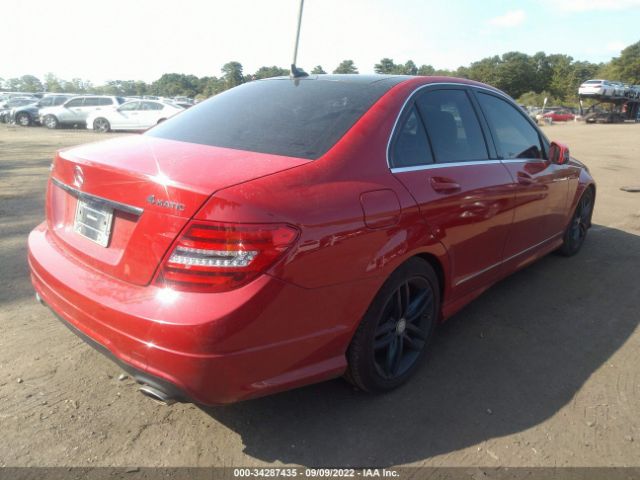 Photo 3 VIN: WDDGF8BB8CR210183 - MERCEDES-BENZ C-CLASS 