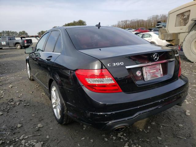 Photo 2 VIN: WDDGF8BB8CR231177 - MERCEDES-BENZ C 300 4MAT 