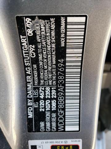 Photo 11 VIN: WDDGF8BB9AF387694 - MERCEDES-BENZ C 300 4MAT 