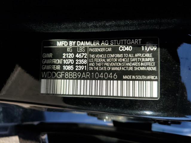 Photo 12 VIN: WDDGF8BB9AR104046 - MERCEDES-BENZ C 300 4MAT 