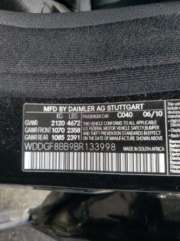 Photo 9 VIN: WDDGF8BB9BR133998 - MERCEDES-BENZ C 300 4MAT 