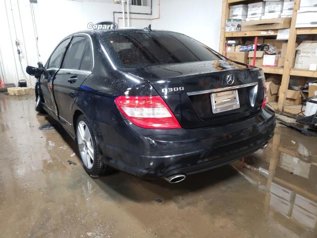 Photo 2 VIN: WDDGF8BB9BR173420 - MERCEDES-BENZ C 300 4MAT 