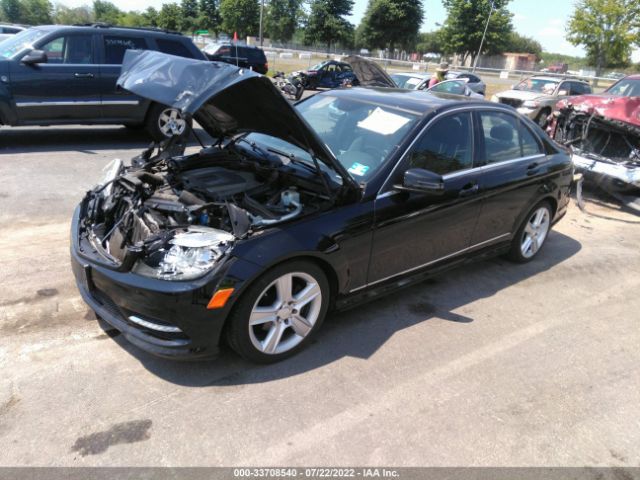 Photo 1 VIN: WDDGF8BB9BR186216 - MERCEDES-BENZ C-CLASS 