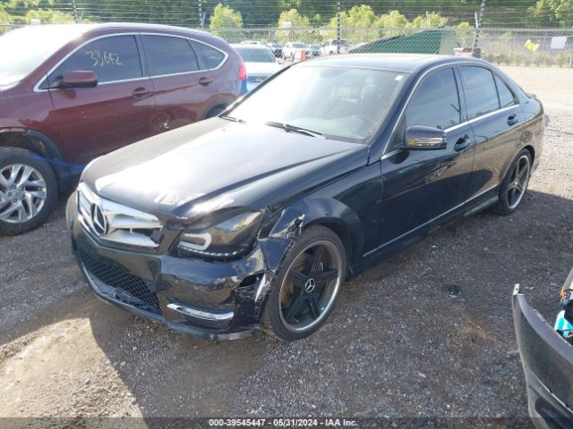 Photo 1 VIN: WDDGF8BB9CA624006 - MERCEDES-BENZ C-CLASS 