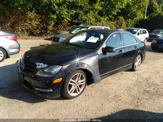 Photo 1 VIN: WDDGF8BB9CA633398 - MERCEDES-BENZ C-CLASS 