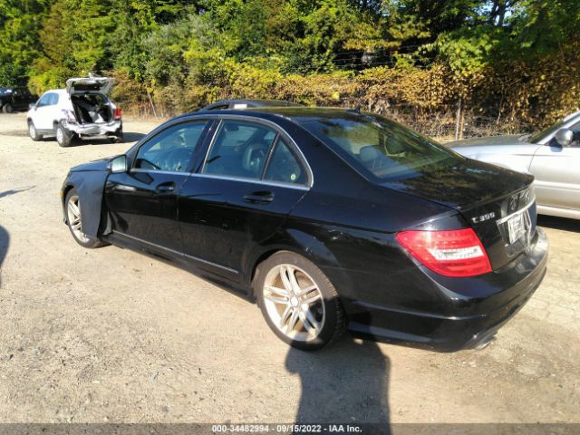 Photo 2 VIN: WDDGF8BB9CA633398 - MERCEDES-BENZ C-CLASS 