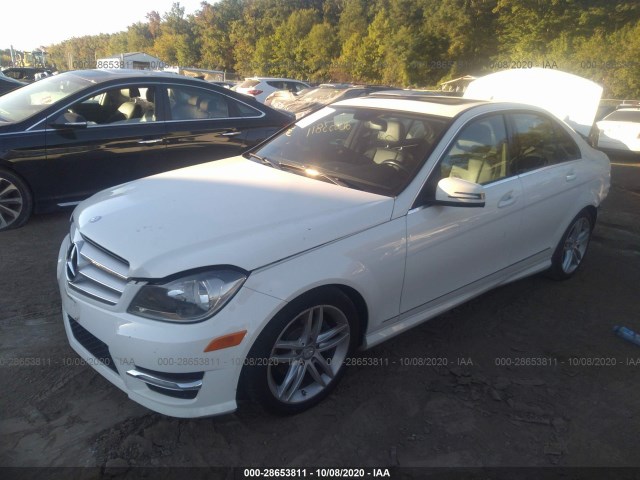 Photo 1 VIN: WDDGF8BB9CA645700 - MERCEDES-BENZ C-CLASS 