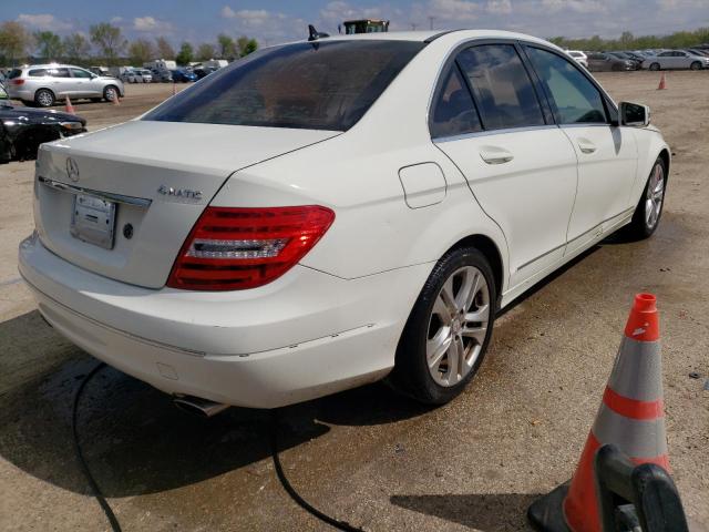 Photo 2 VIN: WDDGF8BB9CA655224 - MERCEDES-BENZ C-CLASS 