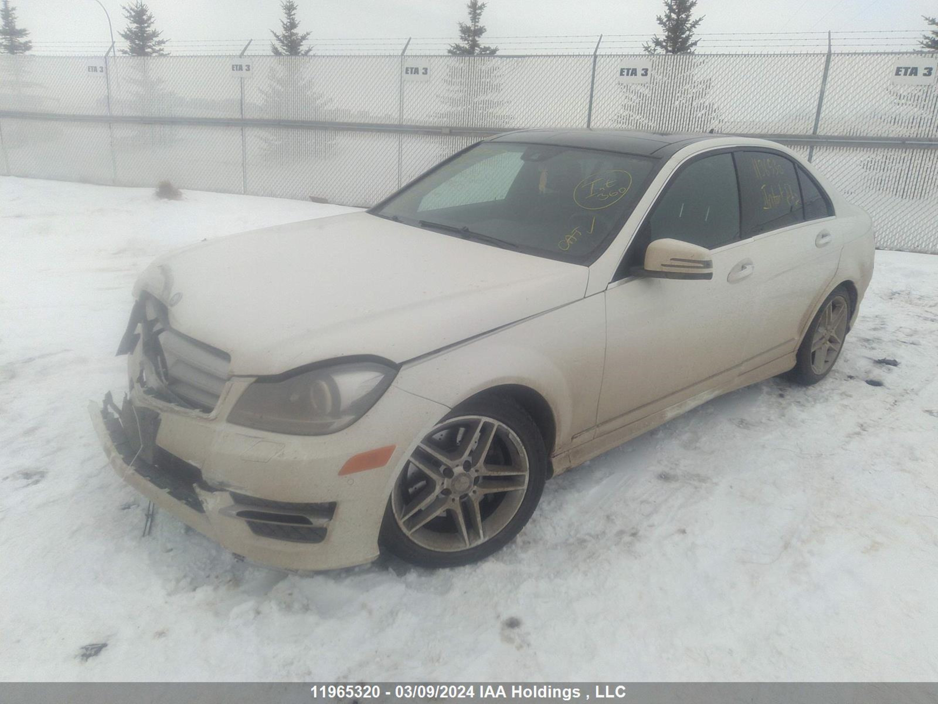 Photo 1 VIN: WDDGF8BB9CA704423 - MERCEDES-BENZ NULL 