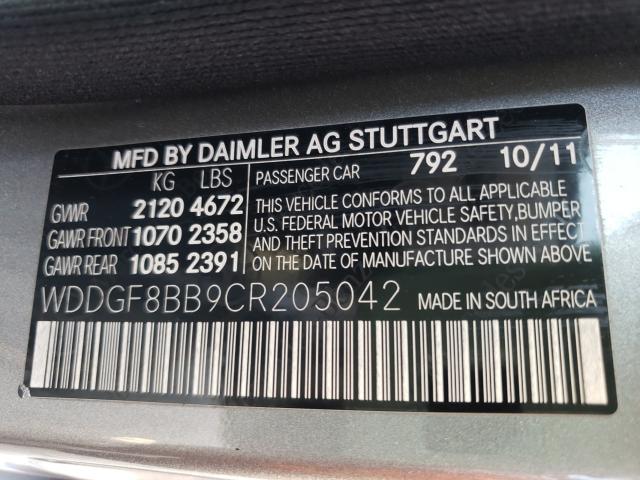 Photo 9 VIN: WDDGF8BB9CR205042 - MERCEDES-BENZ C 300 4MAT 