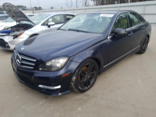 Photo 1 VIN: WDDGF8BB9CR207597 - MERCEDES-BENZ C 300 4MAT 