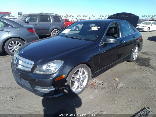 Photo 1 VIN: WDDGF8BB9CR213335 - MERCEDES-BENZ C-CLASS 