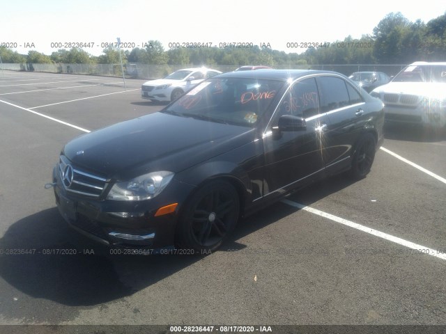 Photo 1 VIN: WDDGF8BB9CR220737 - MERCEDES-BENZ C-CLASS 